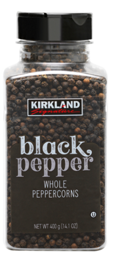 (image for) Peppercorns Whole Black 14.1 oz